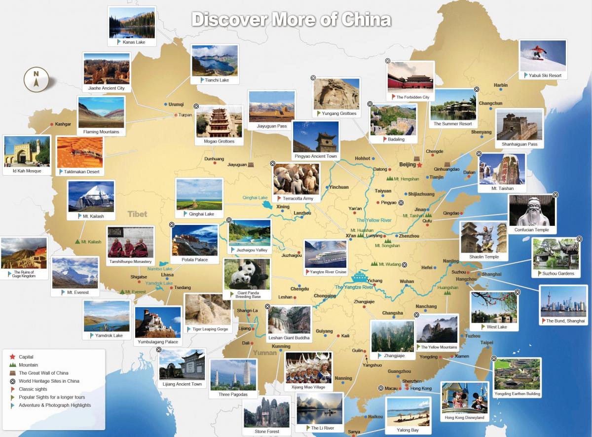 China travel map