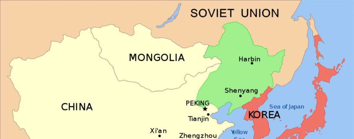 North of China map