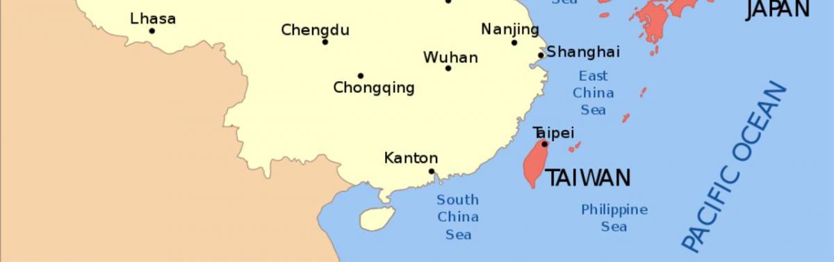 South of China map